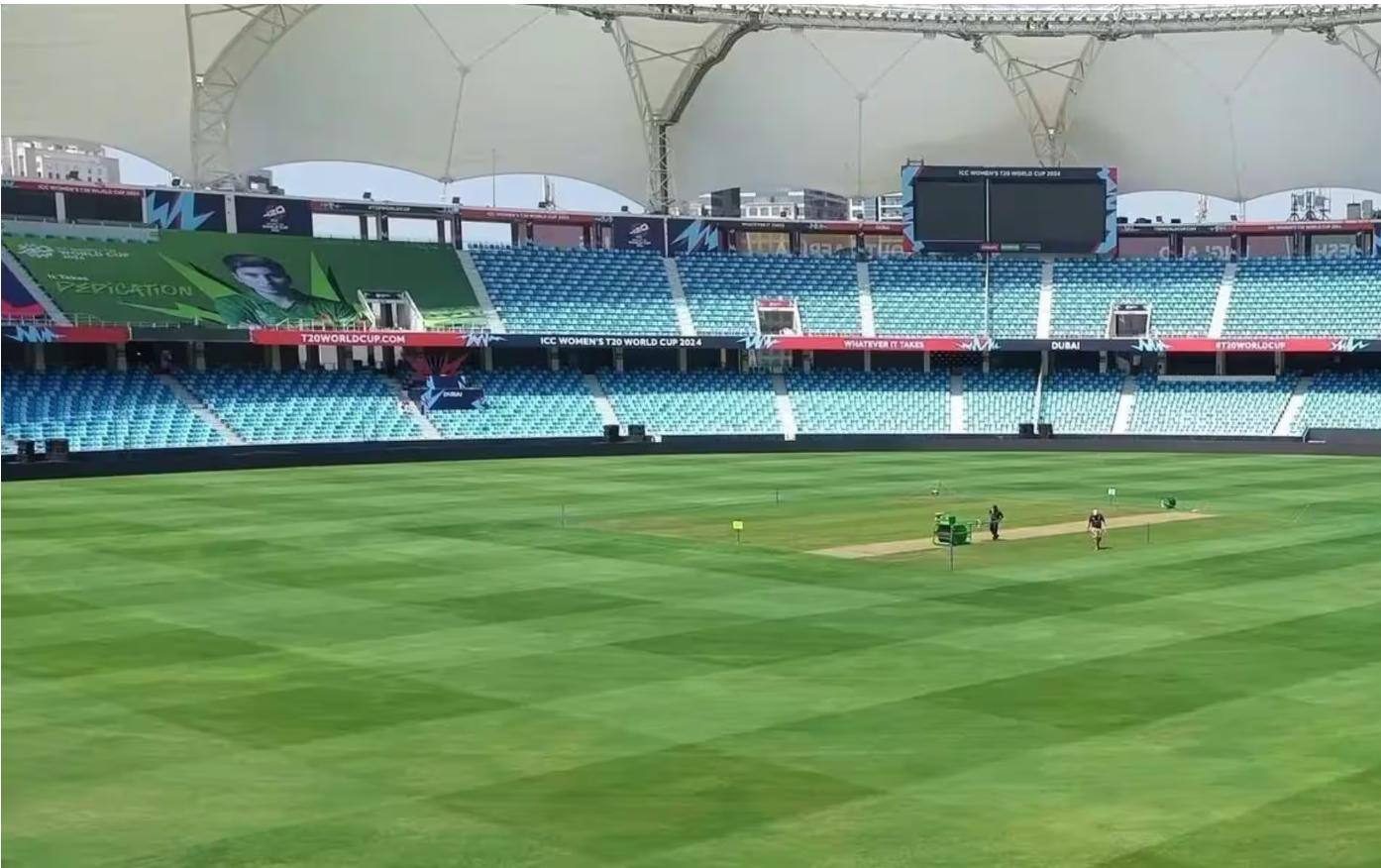 Dubai International Cricket Stadium (Source:@AJpadhi/X.com)
